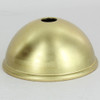 2-1/2in. Diameter Half Ball - Outer Piece - 1/8 ips. Slip - Unf. Brass