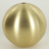 100mm (4in) Diameter Cast Brass Hollow Ball Sphere with 1/8ips (7/16in) Slip Through Top Hole and 10.5mm (0.413in) Bottom Hole. Approximately 0.2in Thickness. For use with BBCS100PLUG 10.5mm Ball Plug