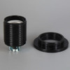 E-26 Black Threaded Skirt Phenolic Socket With 1/8IPS Threaded Hickey