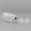 E12 Clear Fully Threaded Skirt Thermoplastic Transparent Lamp Socket with 1/8ips Thread.