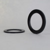 2-1/8 in. UNO-RING SMOOTH EDGE BLACK POWDERCOATED