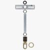 HEAVY DUTY - 1-1/16in Hole Canopy Chain Hanging Cross Bar Set - Antique Brass