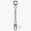 1-1/16in Hole Canopy Chain Hanging Cross Bar Set - Polished Nickel Finish