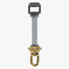1-1/16in Hole Canopy Chain Hanging Cross Bar Set - Polished Brass Finish