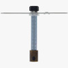 1/8ips SVT Wire Pendant Hanging Cross Bar Set With Metal Strain Relief - Antique Brass Finish