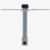 1/8ips SVT Wire Pendant Hanging Cross Bar Set With Metal Strain Relief - Satin Nickel Finish