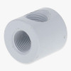 1/8ips Threaded - 3/4in Diameter 90 Degree Straight Armback - White Finish