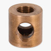 1/8ips Threaded - 3/4in Diameter Tee Fitting Straight Armback - Unfinished Copper