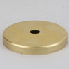 Brass Cap Cover for BOST25 Steel Bodies with 1/8ips (7/16in) Slip Center Hole.