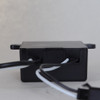 Single USB Outlet inline lamp outlet - Black