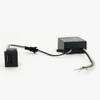 Single USB Outlet inline lamp outlet - Black