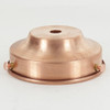 3-1/4in. Fitter Flat Top Copper Holder - Unfinished Copper