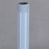 18in Long X 1/8ips (3/8in OD) Male Threaded White Powder Coated Steel Pipe