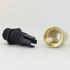 1/8ips. Male Threaded Strain Relief - Polished Brass