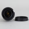 E-27 Black Threaded Skirt with Shade Rest Shoulder Thermoplastic Lamp Socket Shade Ring and Cap
