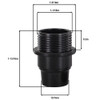 E-12 Black Candelabra Base Phenolic Threaded Socket with Shoulder and Ring