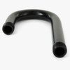 1/8ips Male Threaded Black Finish J Shape Arm. The Arm is Bent in a J shape from 3/8 inch Diameter Tubing