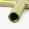 1/8ips Brass Female Threaded X 4-way Shape Arm - Unfinished Brass.