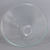 10in Diameter Clear Cone Shade with 1-5/8in Hole