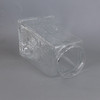 3-1/4in Fitter Clear Square Glass Shade