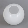 5in Diameter Opal Gloss Neckless Ball With 2in Hole