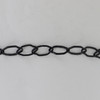 13 Gauge (1/16in.) Thick Gothic Lamp Chain - Black Finish