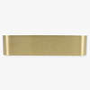 5-3/8n. Square Rounded Edge Cast Brass Canopy/ Backplate