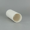 6in. Long X 1-5/16in. Outside Diameter Paper E-26 Base Candle Socket Cover - Edison - White.