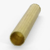 3/4in Reeded Unfinished Brass Tubing