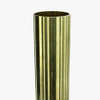 2in. Reeded Hard Unfinished Brass Tubing