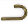 Antique Brass Finish 1/8ips Male Threaded Brass J Shape Arm.