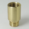 1/8ips Male X 1/8ips Female Unfinished Brass Straight Tall Nozzle