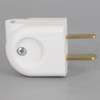 Architectural Replacement Plug for use with Lutron Dimmable Receptacles - White