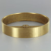 4-3/4in (120mm) Diameter with Blank No Side Hole Cast Brass Body Ring