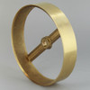 4-3/4in (120mm) Diameter with Blank No Side Hole Cast Brass Body Ring