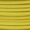 18/1 Single Conductor Yellow Nylon Over Braid AWM 105 Degree White Wire