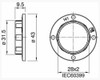 43mm Diameter Large Ring For 3000 Series Sockets - Gold