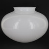 Opal White Hand Blown Bubble Shade with 3-1/4in. Neck
