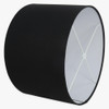 15-1/4in Diameter Drum Shade - Black