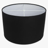 15-1/4in Diameter Drum Shade - Black