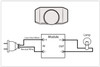 White Rotary Dimmer Dimmer rated for use 120 VAC-150W Maximum. Solder Terminal wire connection.