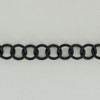 1-1/4in Diameter Round Link Steel Chain - Black Finish