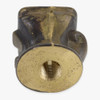 Cast Brass Y Body with 1/8ips Female Threaded Holes - Unfinished Brass