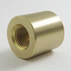 1/8ips. X 1/8ips. Female Threaded Brushed Brass Finish Straight Coupling