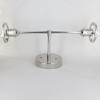 Two Light E-26 Wall Sconce with 3-1/4 Uno Holder Prewired - Polished Nickel