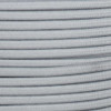 18/2 SPT1-B Metallic Platinum Nylon Fabric Cloth Covered Lamp and Lighting Wire.