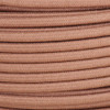 18/2 SPT1-B Metallic Copper Nylon Fabric Cloth Covered Lamp and Lighting Wire.
