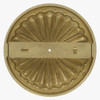 100mm Diameter Cast Brass Screwless Face  Mount Petal Canopy/Backplate