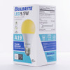 9.5W LED A19 YELLOW BUG 2700K E26 120V BULB