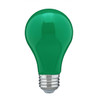 8 Watt A19 LED; Ceramic Green; Medium base; 360 deg. Beam Angle; 120 Volt